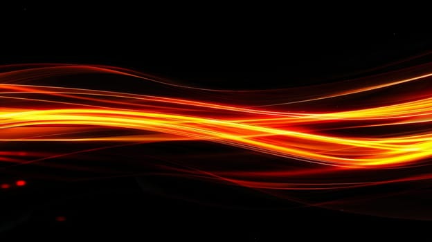 Immerse yourself in the mesmerizing dance of abstract light waves against a velvety black backdrop. Each undulating pulse creates a harmonious symphony of illumination, evoking a sense of wonder and intrigue. This captivating image invites you to explore the boundless creativity of light and shadow, where darkness becomes the canvas for radiant expression.