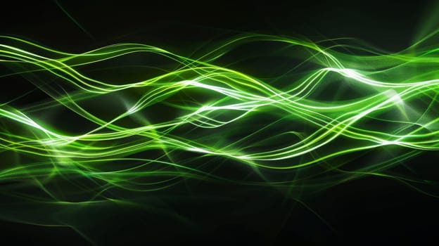 Immerse yourself in the mesmerizing dance of abstract light waves against a velvety black backdrop. Each undulating pulse creates a harmonious symphony of illumination, evoking a sense of wonder and intrigue. This captivating image invites you to explore the boundless creativity of light and shadow, where darkness becomes the canvas for radiant expression.