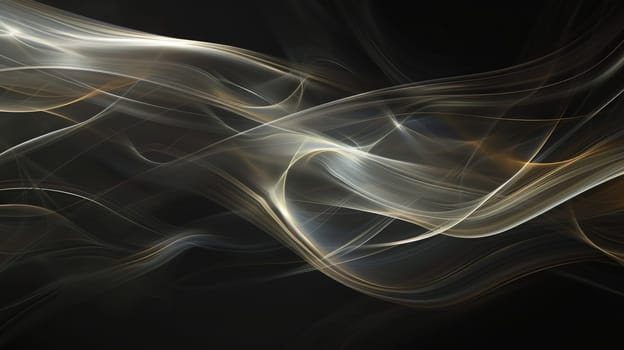 Immerse yourself in the mesmerizing dance of abstract light waves against a velvety black backdrop. Each undulating pulse creates a harmonious symphony of illumination, evoking a sense of wonder and intrigue. This captivating image invites you to explore the boundless creativity of light and shadow, where darkness becomes the canvas for radiant expression.