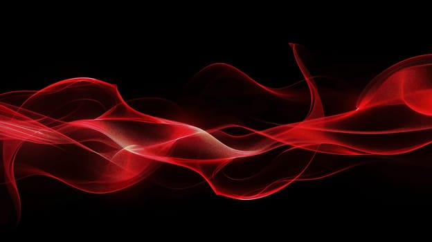 Immerse yourself in the mesmerizing dance of abstract light waves against a velvety black backdrop. Each undulating pulse creates a harmonious symphony of illumination, evoking a sense of wonder and intrigue. This captivating image invites you to explore the boundless creativity of light and shadow, where darkness becomes the canvas for radiant expression.