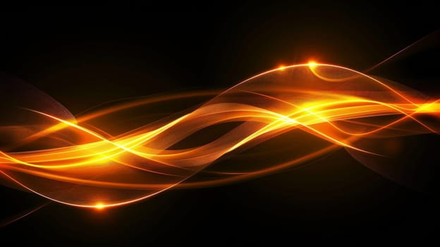 Immerse yourself in the mesmerizing dance of abstract light waves against a velvety black backdrop. Each undulating pulse creates a harmonious symphony of illumination, evoking a sense of wonder and intrigue. This captivating image invites you to explore the boundless creativity of light and shadow, where darkness becomes the canvas for radiant expression.