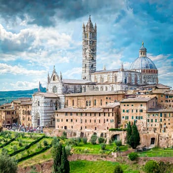 Generative Image Of Siena Italy