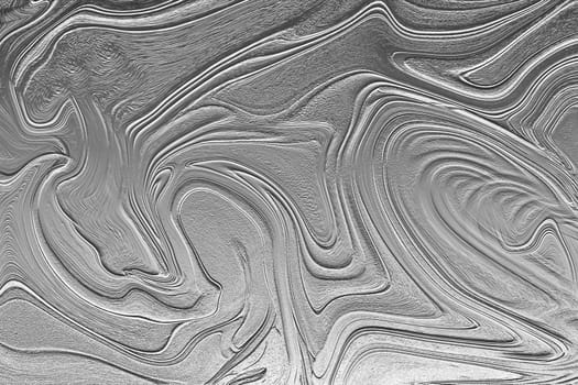 Abstract image with a wavy pattern on a gray background