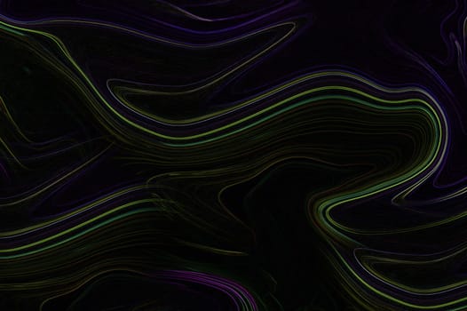 Abstract background image with a wavy pattern on a black background