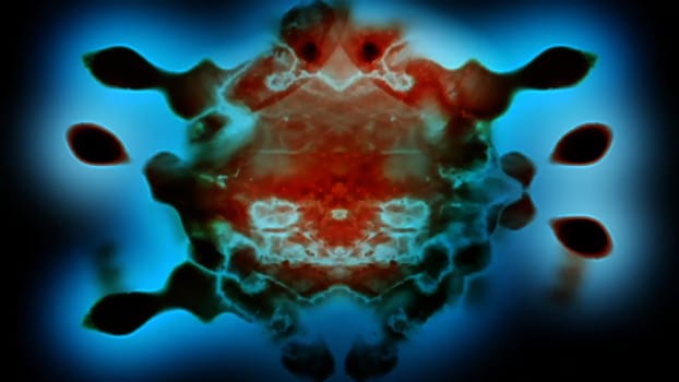 Digital Illustration High Energy Vibrant Beautiful Background
