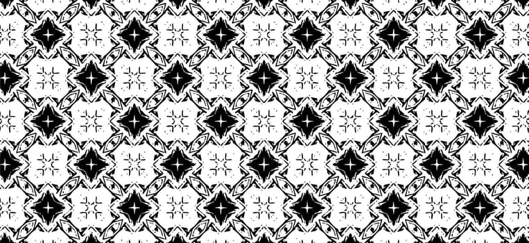Black and white kaleidoscopic background texture