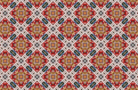 Image of seamless pattern texture. Kaleidoscopic background