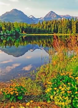 Lake in High Tatra Mountains, Slovakia