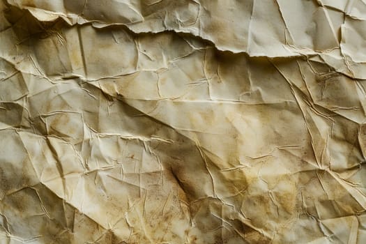 A close-up of a weathered piece of paper with faded ink, showcasing intricate details and textures.