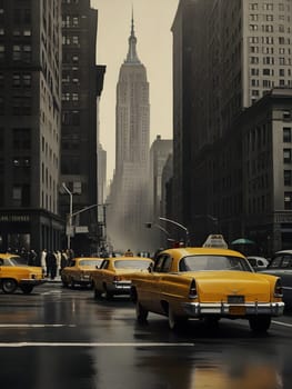Vintage travel poster of New York