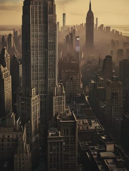 Vintage travel poster of New York