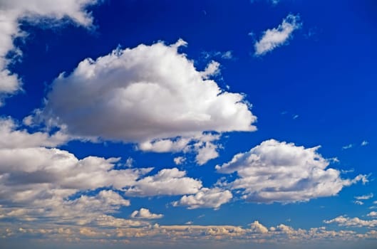 Blue Sky with Clouds
