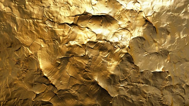 Grunge gold background design layout. AI generated