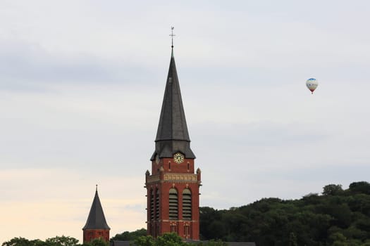 Poppelsdorf, Bonn, Germany – Jun 09, 2019 – The parish church of St. Sebastian is a listed church building in Poppelsdorf, a district of the city of Bonn