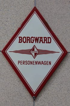 Bonn, Germany Jun 10, 2019: The former Borgward car manufacturing company, based in Bremen, Germany, was founded by Carl F. W. Borgward (1890–1963).