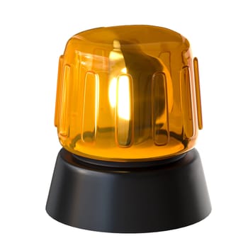 Emergency vehicle warning light isolated on white. 3d render