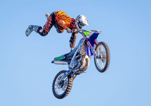 Russia, Volgodonsk - June 02, 2015 Motorcycle Racing Rally cross-country