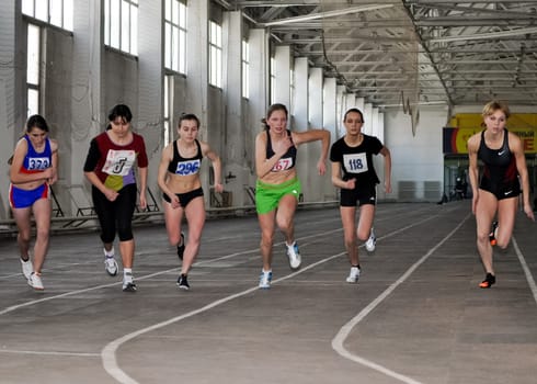 Russia, Volgodonsk - June 18, 2015: Run. Sport for All.