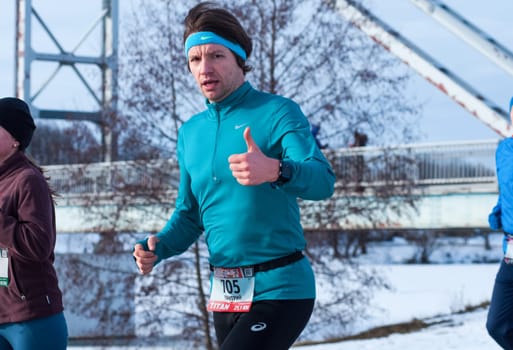 Russia, Volgodonsk - June 14, 2015 Run Sport for All
