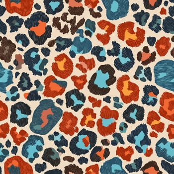Animal Print Repeat Pattern: Leopard