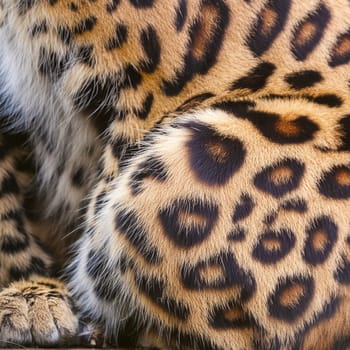 Leopard Fur Texture Background