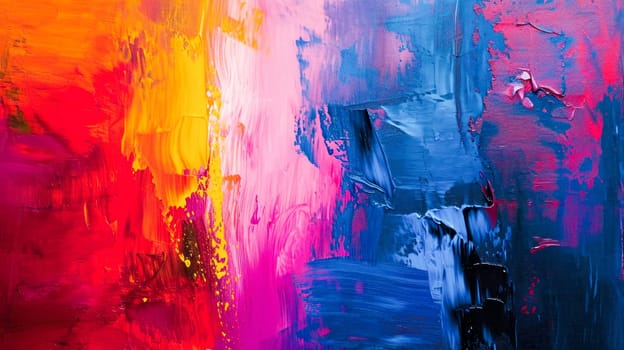 Abstract background.A painting of a colorful abstract piece with different colors