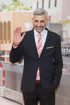 Michel Abdollahi,Opening of the Monaco section in the Miniatur Wunderland Hamburg by the Prince and Fuertine of Monaco,Hamburg,25.04.2024