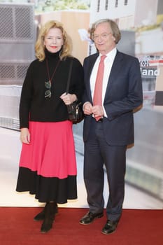 Gloria Bruni,Claus Heinemann,Opening of the Monaco section in the Miniatur Wunderland Hamburg by the Prince and Fuertine of Monaco,Hamburg,25.04.2024