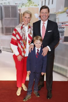 Christiane Peters. Ingo C. Peters,Opening of the Monaco section in the Miniatur Wunderland Hamburg by the Prince and Fuertine of Monaco,Hamburg,25.04.2024