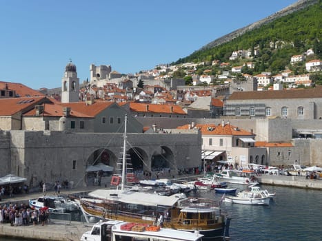 Dubrovnik (Croatian) is a city on the Adriatic Sea in southern Croatia, It is one of the most prominent tourist destinations in the Mediterranean Sea