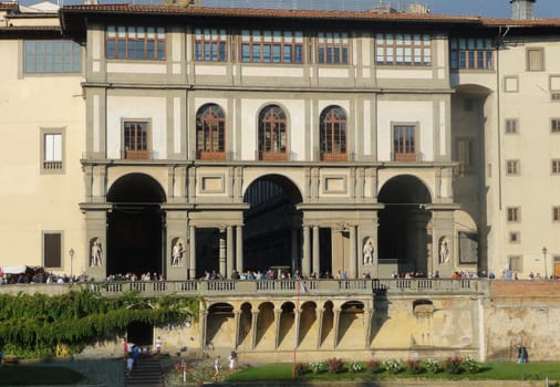 Florence, Italy October 7, 2019: Florence a city in central Italy and the capital city of the Tuscany region.