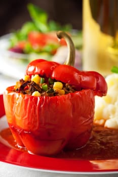 baked stuffed bell peppers