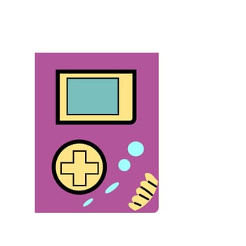 90s retro element or 80s, or y2k element, retro style. Can use for stickers, banner, greeting card.