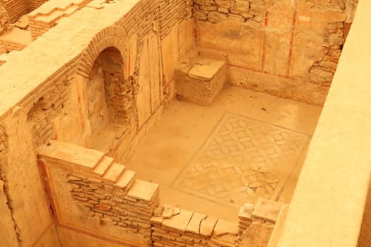 One of the rooms of the Terrace Houses Hillside Houses at Ephesus, near Selcuk, Turkey 2022