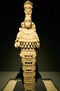 The Artemis Statue of Ephesus, displayed at the archaeological museum of Ephesus, Selcuk, Turkey 18th of May 2022
