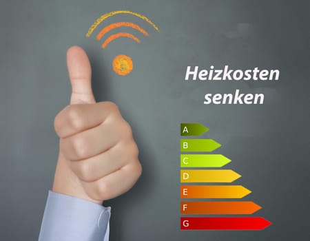 Thumbs up for lower heating costs: energy saving tips for a warm home