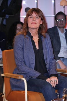 Lisa Kaltenegger,recording of Radio Bremen's talk show 3 nach 9 at Studio an der Schlachte,Bremen,03.05.2024