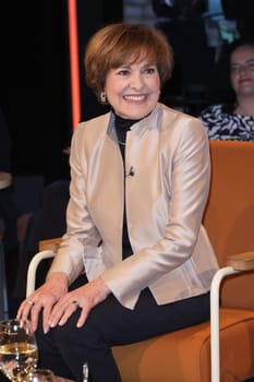 Paola Felix,recording of the talk show 3 nach 9 of Radio Bremen in the Studio an der Schlachte,Bremen,03.05.2024