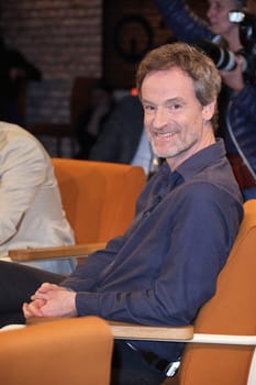 Jörg Hartmann,recording of the talk show 3 nach 9 of Radio Bremen in the Studio an der Schlachte,Bremen,03.05.2024