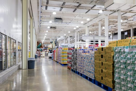 Taoyuan, Taiwan 17 August 2023: Costco wholesale store in Nankan of Taiwan