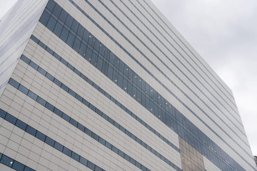 Exterior of the business tower