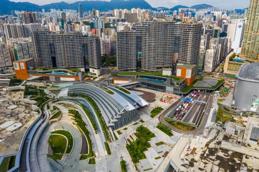 Austin, Hong Kong 09 May 2019: West Kowloon station