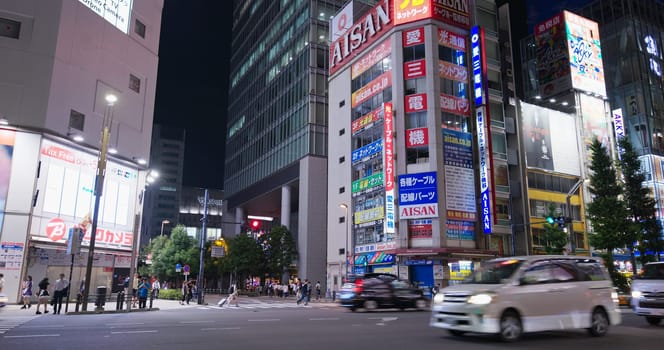 Tokyo, Japan, 27 June 2019: Akihabara district in Japan city