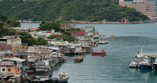 Lei Yue Mun, Hong Kong 24 May 2020: Hong Kong fishing village