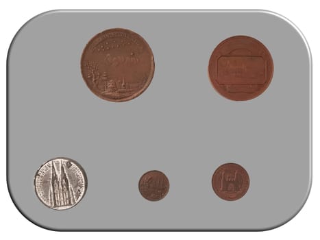 Old coins for collectors and bankers