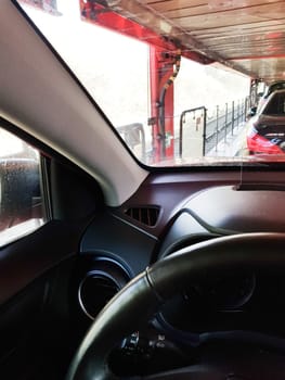 The car train to westerland on sylt