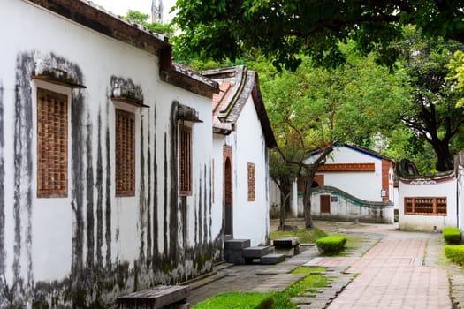 Taipei, Taiwan 26 November 2023: Lin An Tai Historical House and Museum in Taipei city