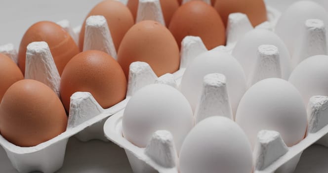 Pack of chicken eggs