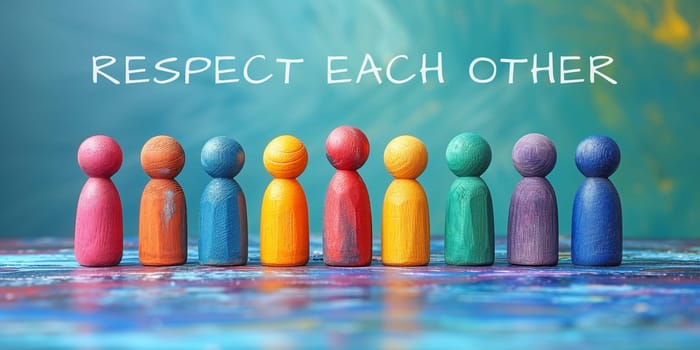 Respect each other, responsibility, tolerance and development, human relationship and interaction, inclusion and diversity