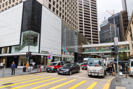 Hong Kong 05 April 2024: Hong Kong city in Central district